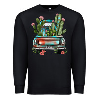 Black farm truck, Premium Sweatshirt - JahusDesignShop
