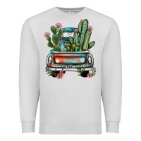 Dove Grey farm truck, Premium Sweatshirt - JahusDesignShop