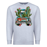 Heather Grey farm truck, Premium Sweatshirt - JahusDesignShop