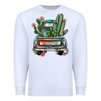 White farm truck, Premium Sweatshirt - JahusDesignShop