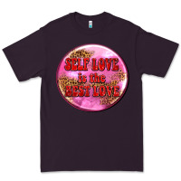 Plum self love is the best love olivia Premium Tee - OliviaCreatesArt