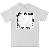 Dove Grey cowhide frames background Premium Tee - RanaPortraitStore