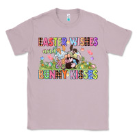 Lilac Easter wishes and bunny kisses Easter gnomies  Eas Classic Tee - CowGirlArtShop