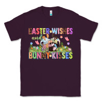 Plum Easter wishes and bunny kisses Easter gnomies  Eas Classic Tee - CowGirlArtShop