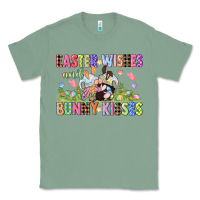 Sage Easter wishes and bunny kisses Easter gnomies  Eas Classic Tee - CowGirlArtShop