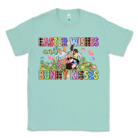 Seafoam Easter wishes and bunny kisses Easter gnomies  Eas Classic Tee - CowGirlArtShop