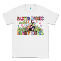 White Easter wishes and bunny kisses Easter gnomies  Eas Classic Tee - CowGirlArtShop