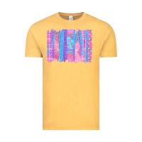 Vintage Mustard Pink Easter Brushstrokes Vintage Tee - BundleAndBundleShop