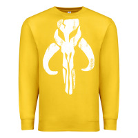 Lemon mandorian skull Premium Sweatshirt - artisFamous
