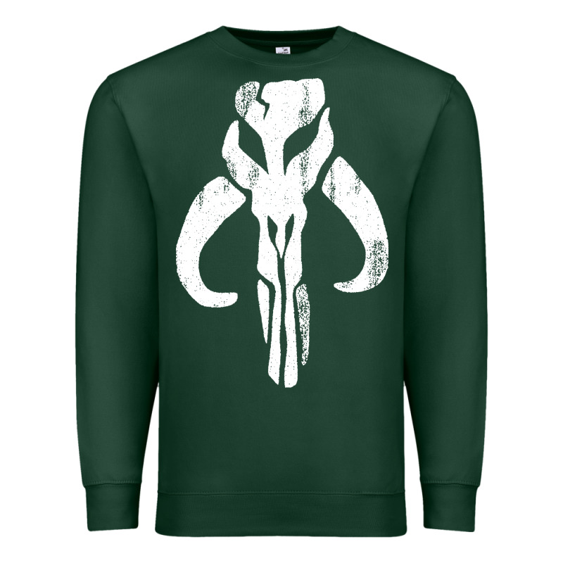 Mandorian Skull Premium Sweatshirt by artisFamous | Teevron