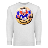 Oatmeal Heather bozo for president Premium Sweatshirt - artisFamous