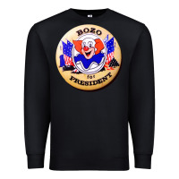 Black bozo for president Premium Sweatshirt - artisFamous