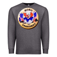 Charcoal Heather bozo for president Premium Sweatshirt - artisFamous
