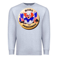 Heather Grey bozo for president Premium Sweatshirt - artisFamous