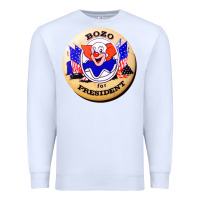 White bozo for president Premium Sweatshirt - artisFamous