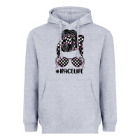 Heather Grey race life Heavyweight Hoodie - JahusDesignShop