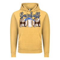 Vintage Mustard Baseball Mom Vintage Hoodie - CowhideDigitalArt