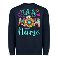 Navy wife mom nurse Heavyweight Sweatshirt - JahusDesignShop