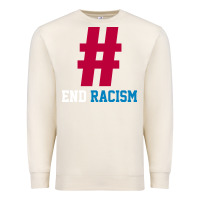 Sandshell Basic End Racism Resist - Anti Trump Gift Political Premium Sweatshirt - artisFamous