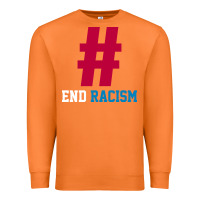 Carrot Basic End Racism Resist - Anti Trump Gift Political Premium Sweatshirt - artisFamous