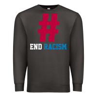 Smoke Basic End Racism Resist - Anti Trump Gift Political Premium Sweatshirt - artisFamous