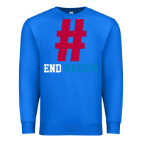 Basic End Racism Resist - Anti Trump Gift Political Premium Sweatshirt | Teevron