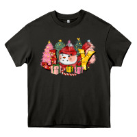 Asphalt joy snowman Heavy Core Tee - CowGirlArtShop