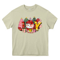 Mossy joy snowman Heavy Core Tee - CowGirlArtShop