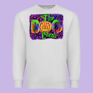 The Boo Crew Premium Sweatshirt Designed By Jahusdesignshop