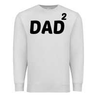 Dove Grey dad squared Premium Sweatshirt - artisFamous