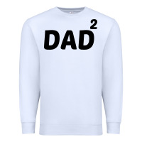 White dad squared Premium Sweatshirt - artisFamous
