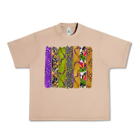 Burro Mardi Gras Brushstrokes Urban Heavy Tee - BundleAndBundleShop