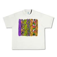 Pistachio Mardi Gras Brushstrokes Urban Heavy Tee - BundleAndBundleShop
