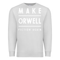 Dove Grey Basic Orwell 1984 - Anti Trump Gift Political Premium Sweatshirt - artisFamous