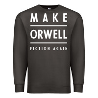 Smoke Basic Orwell 1984 - Anti Trump Gift Political Premium Sweatshirt - artisFamous