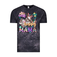 Cloud Black one hoppy mama Vintage Tee - FaDigitalArtStudio
