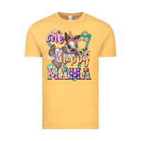 Vintage Mustard one hoppy mama Vintage Tee - FaDigitalArtStudio