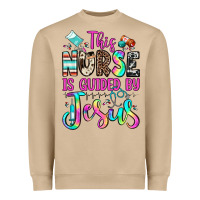 Mushroom this nurse is guided by jesus Heavyweight Sweatshirt - JahusDesignShop