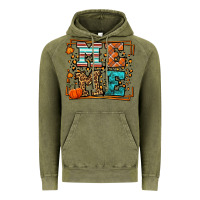 Vintage Olive Fall Autumn Leopard Meme Vintage Hoodie - LillyAllenDesigns