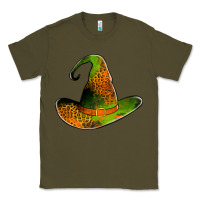 Army Green leopard witch hat Classic Tee - Jasminsmagicworld