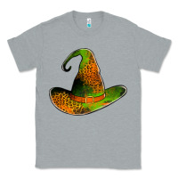Heather Grey leopard witch hat Classic Tee - Jasminsmagicworld