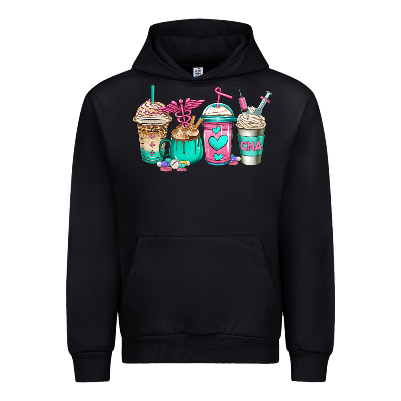 Cna Nurse Coffee Cups Urban Hoodie by Jasminsmagicworld | Teevron