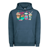 Pigment Midnight Navy cna nurse coffee cups Urban Hoodie - Jasminsmagicworld