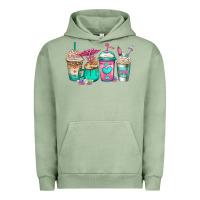Pigment Oil Green cna nurse coffee cups Urban Hoodie - Jasminsmagicworld