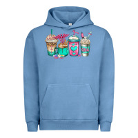 Pigment Pebble Blue cna nurse coffee cups Urban Hoodie - Jasminsmagicworld