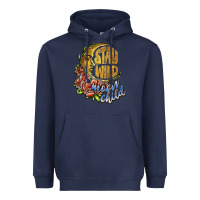 Navy stay wild moon child Heavyweight Hoodie - JahusDesignShop