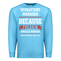 Ocean Blue Operations Manager - Cool Gift Job Premium Sweatshirt - artisFamous