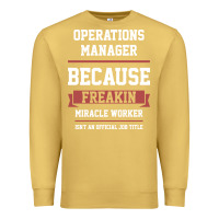 Antique Gold Operations Manager - Cool Gift Job Premium Sweatshirt - artisFamous