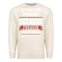 Sandshell Operations Manager - Cool Gift Job Premium Sweatshirt - artisFamous