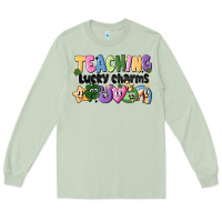Matcha Teaching Lucky Charms Long Sleeve Tee - CowhideDigitalArt